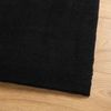 vidaXL Teppich HUARTE Kurzflor Weich und Waschbar Schwarz 120x170 cm 375114 Bild 4