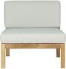 Gartensessel Pusiano aus Teak mit Auflagen von Teako Design Bild 2