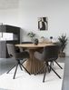 House Nordic Esszimmerstuhl, drehbar, Bouclé, Pilz, HN1274 - 2er set Bild 5