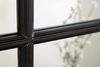 Design Rundbogen-Fenster-Spiegel 120cm schwarz Sprossen Landhaus Bild 5