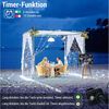 SERBASIC Lichterkette 20-100M LED-Lichterkette mit Stecker, Timer, 8 Modi, 31V DC, für Innen Außen, Garten, Hochzeit, Party, Weihnachtsbaum Bild 3