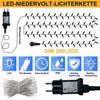 SERBASIC Lichterkette 20-100M LED-Lichterkette mit Stecker, Timer, 8 Modi, 31V DC, für Innen Außen, Garten, Hochzeit, Party, Weihnachtsbaum Bild 4