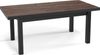 WFL GROUP Esstisch Gemini ausziehbar rechteckig modern mit schwarzen Holzbeinen (MADE IN EU, 5 Gr. – 120/140/160/170/200 cm ausziehbar auf 160/180/210/250/300 cm), platzsparender Tisch in Holzoptik für Küche, Esszimmer oder Wohnzimmer Bild 4
