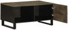 vidaXL Couchtisch Schwarz 80x50x40 cm Massivholz Mango 4017688 Bild 2