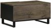 vidaXL Couchtisch Schwarz 80x50x40 cm Massivholz Mango 4017688 Bild 5