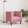 vidaXL Chesterfield-Sessel Rosa Samt 372676 Bild 3