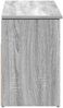 vidaXL Schuhbank Grau Sonoma 102x30,5x45 cm Holzwerkstoff 859141 Bild 5