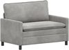 vidaXL Sofa Set 2 pcs Hellgrau Samt 3417127 Bild 4