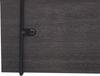 Wandregal HWC-K78, Hängeregal Schweberegal Regal, 3 Regalböden Metall Massiv-Holz Industrial 40x40x13cm ~ dunkelgrau Bild 5