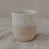 Eulenschnitt Cappuccinotasse ME TIME, Steingut Bild 5