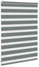 vidaXL Doppelrollo Dunkelgrau 115x100 cm Stoffbreite 110,9 cm Polyester 4014108 Bild 4