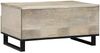 vidaXL Couchtisch Weiß 80 x 54 x 40 cm Holzwerkstoff 4017985 Bild 5