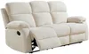 Vente-unique - TOLZANO Sofa Stoff Beige - B 96 cm x H 100 cm x L 201 cm Bild 5