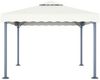 vidaXL Pavillon 300 x 300 cm Creme Aluminium 48058 Bild 2