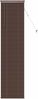vidaXL Jalousie Dunkelbraun mit Muster 213 x 40 cm 25 mm PVC 42003797 Bild 2