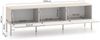 Selsey 'Derriva' TV-Lowboard mit geriffelten Fronten, hellbeige, ca. 50 x 170 x 37 cm Bild 5