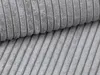 Vente-unique - AMELIA Sofa SamtStoff Grau - B 95 cm x H 85 cm x L 210 cm Bild 5