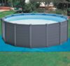 Intex Frame Swimming Pool Set "Graphit", graphit, Ø 478 x 124 cm,Inkl. Sandfilteranlage Bild 5