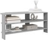 vidaXL EckTVSchrank Graues Sonoma 102x40,5x45cm Holzwerkstoff 889771 Bild 3
