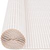 vidaXL Gartenzaun Doppelseitig 90x400 cm Weiß 317146 Bild 4