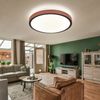 LED Deckenleuchte, CCT, Aluminium, Schwarz, D 30 cm Bild 2