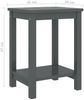 vidaXL Nachttisch Dunkelgrau 35x30x47 cm Kiefer Massivholz 322214 Bild 5