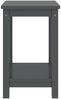 vidaXL Nachttisch Dunkelgrau 35x30x47 cm Kiefer Massivholz 322214 Bild 3
