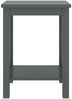 vidaXL Nachttisch Dunkelgrau 35x30x47 cm Kiefer Massivholz 322214 Bild 2