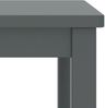 vidaXL Nachttisch Dunkelgrau 35x30x47 cm Kiefer Massivholz 322214 Bild 4