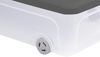 ONDIS24 Aufbewahrungsbox Unterbettbox Rollerbox Aufbewahrungsbox 35 W (3 Stück, Grau) (3er Set), Volumen ca. 35 Liter, Maße ca. 74 x 37 x 17 (H) cm, transparent-grau Bild 4
