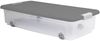 ONDIS24 Aufbewahrungsbox Unterbettbox Rollerbox Aufbewahrungsbox 35 W (3 Stück, Grau) (3er Set), Volumen ca. 35 Liter, Maße ca. 74 x 37 x 17 (H) cm, transparent-grau Bild 3