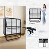 GarveeMore Bettschutzgitter Klappbett mit Matratze Klappbett mit 5" Memory Foam Matratze Bild 3
