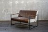 KAWOLA Sofa LIANO Vintage Leder braun 81 x 81 x 125 cm Bild 2