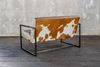 KAWOLA Sofa LIANO Vintage Leder braun 81 x 81 x 125 cm Bild 5