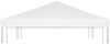 vidaXL Pavillondach 270 g/m² 3x3 m Weiß 312080 Bild 3