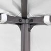 vidaXL Pavillondach 270 g/m² 3x3 m Weiß 312080 Bild 5
