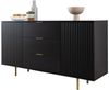 Kommode Nohes K2D3SZ (Farbe: Schwarz) Bild 3