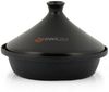 Mahlzeit Dampfgartopf gusseiserne Tagine, Ø 25 cm, Tajine Topf mit Deckel für Induktion, Gusseisen Bild 2