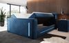 Boxspringbett Divalo mit TV Lift und Stauraum 140x200 Blau H3 (70-100kg) Bild 4