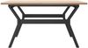 vidaXL Couchtisch Y-Gestell 80x80x45cm Massivholz Kiefer und Stahl 3282707 Bild 5
