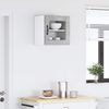 vidaXL Wandglas-Schrank PORTO Beton Grau 40 x 31 x 40 cm Holzwerkstoff 885191 Bild 4