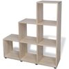 Treppenregal, Bücherregal Bücherregal 107 cm Eichefarben Bild 2