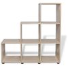 Treppenregal, Bücherregal Bücherregal 107 cm Eichefarben Bild 3