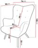 Sessel Hosul Boucle, Farbe: Baloo 2074 Bild 3