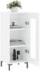 vidaXL Sideboard Hochglanz-Weiß 34,5x34x90 cm Holzwerkstoff 828798 Bild 4
