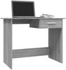 vidaXL Schreibtisch Grau Sonoma 100x50x76 cm Holzwerkstoff 815334 Bild 3
