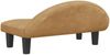 vidaXL Hundebett Braun 70x52x30 cm Samt Bild 5