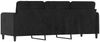 vidaXL 3-Sitzer-Sofa Schwarz 180 cm Samt 359457 Bild 5