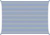 vidaXL Sonnensegel Blau und Weiß 5 x 3,5 m 100 % Polyester Oxford 42031102 Bild 2