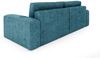 Sofa 3-Sitzer mit Schlaffunktion NATALIA in Stoff Tilia Blau Bild 2